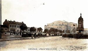 Saint-Arnaud - Place du Theatre et Ecoles - 1949